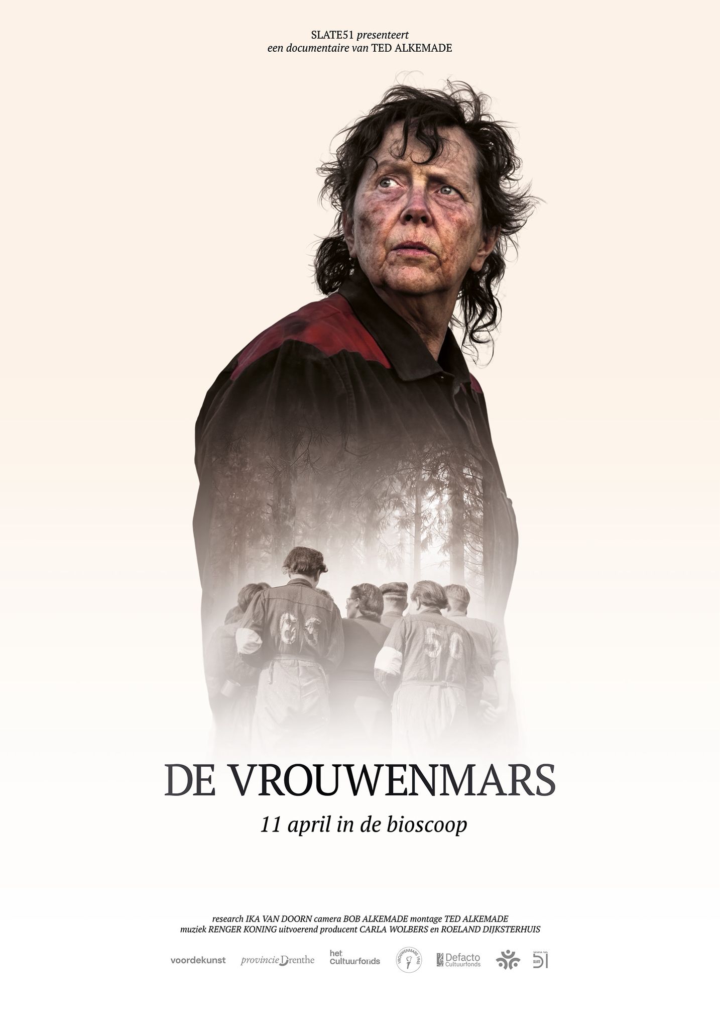 Filmposter De Vrouwenmars — 11 april in de bioscoop